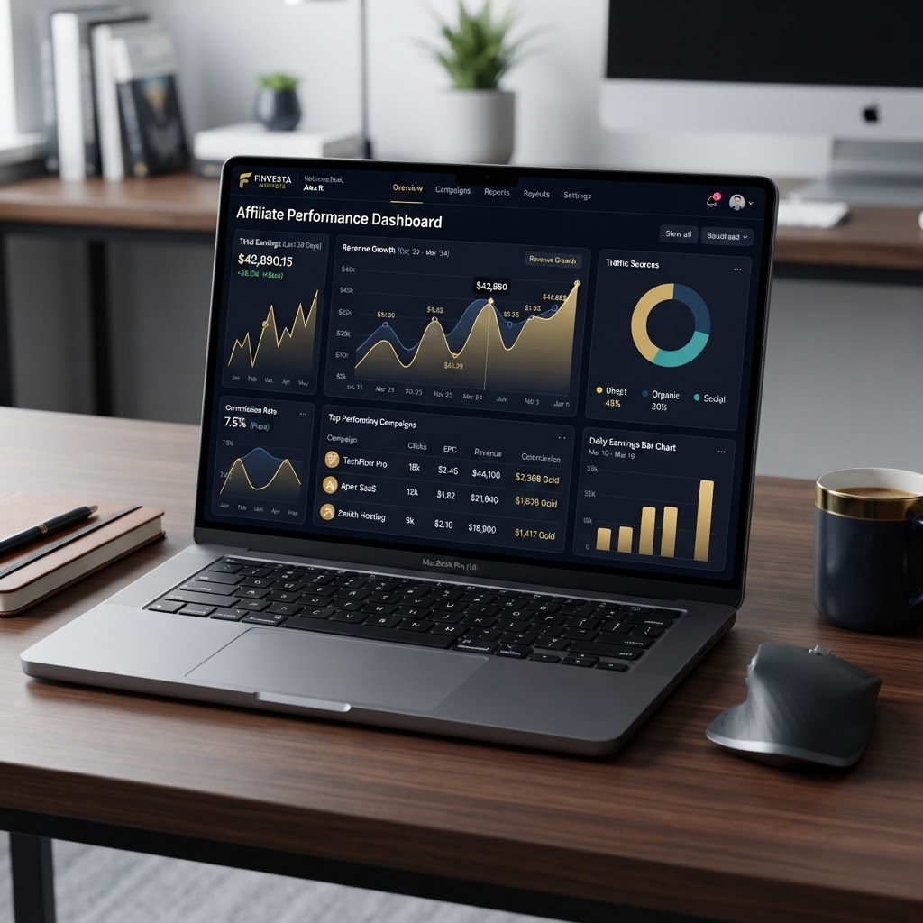 Real-time earnings analytics dashboard